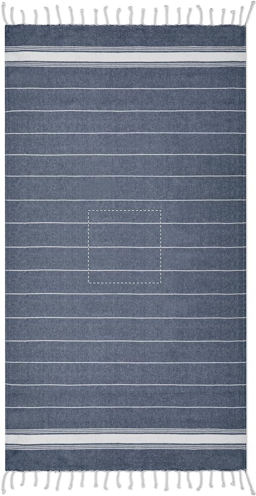 Centré devant - Broderie