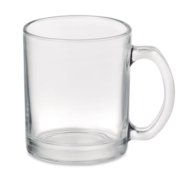 Mug en verre personnalisable 300 ml - SUBLIMGLOSS Transparent