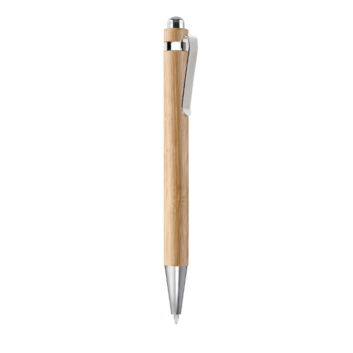 Stylo à bille en bambou promotionnel - BASHANIA Bois