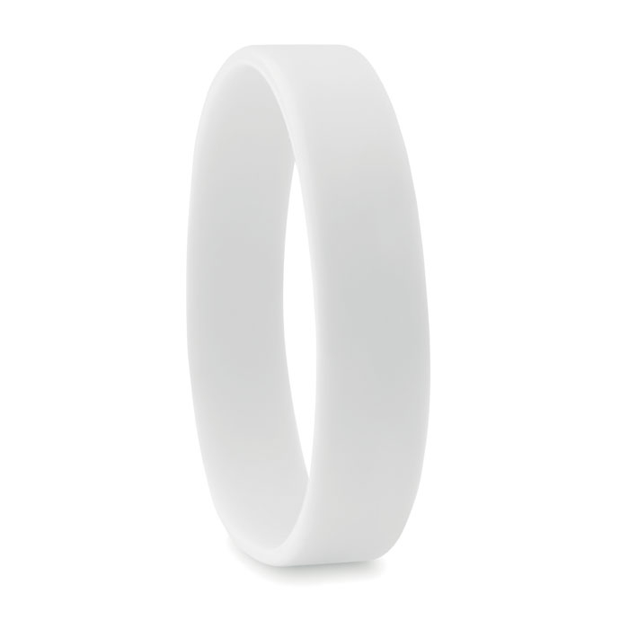 Bracelet silicone publicitaire - Event Blanc