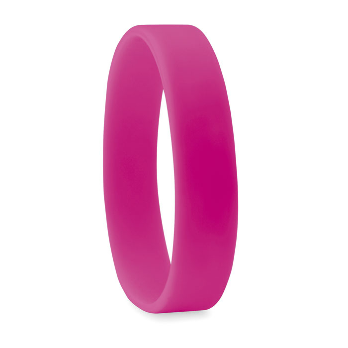 Bracelet silicone publicitaire - Event Fuchsia