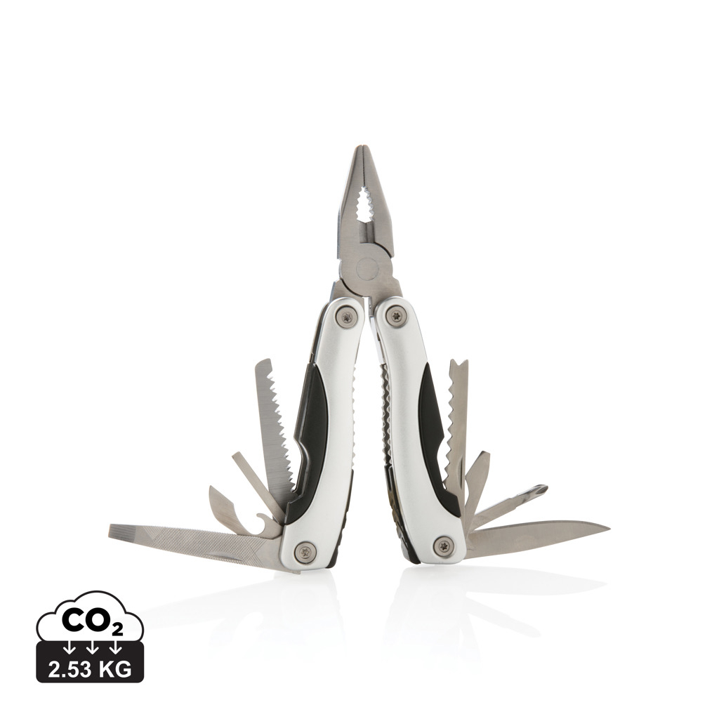 Pince multifonctions promotionnel Argent/Noir