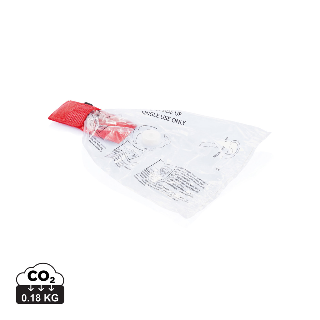 Pochette de premiers secours promotionnelle Rouge