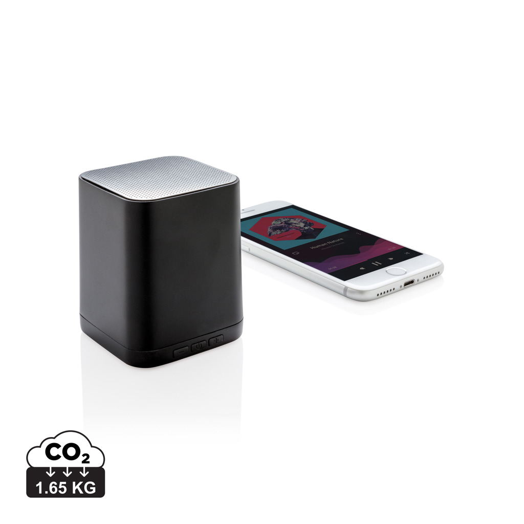 Enceinte publicitaire sans fil lumineuse Noir