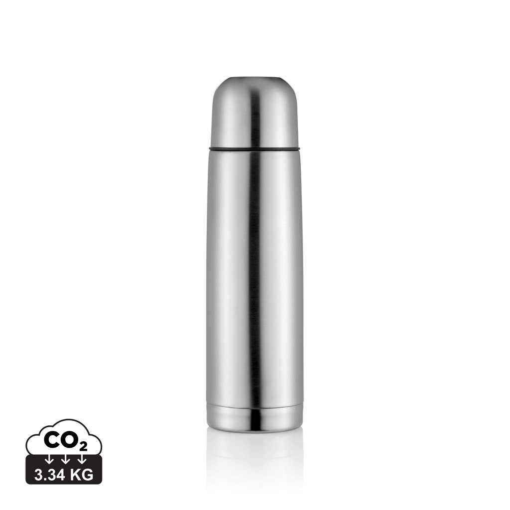 Bouteille isotherme en inox personnalisable 500 ml Argent