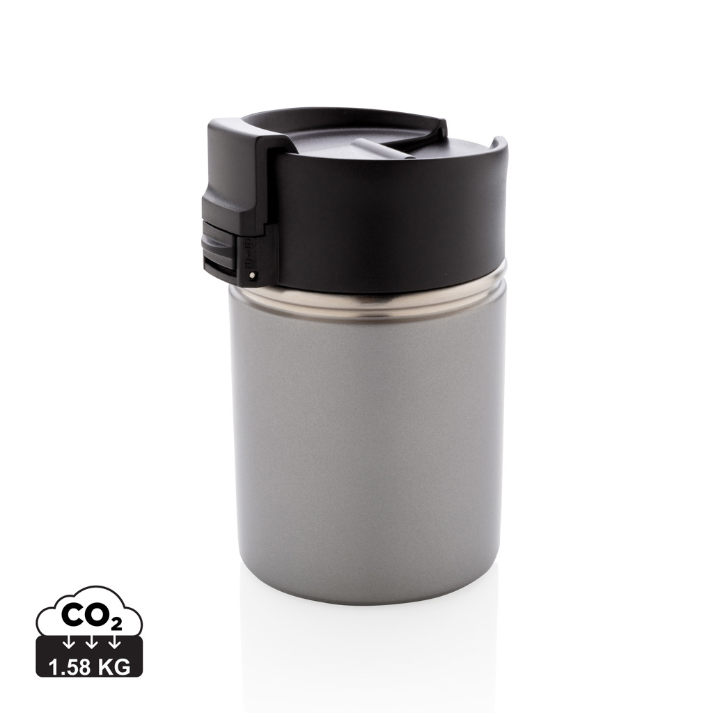 Tasse de voyage publicitaire isotherme 220 ml- Bogota Gris