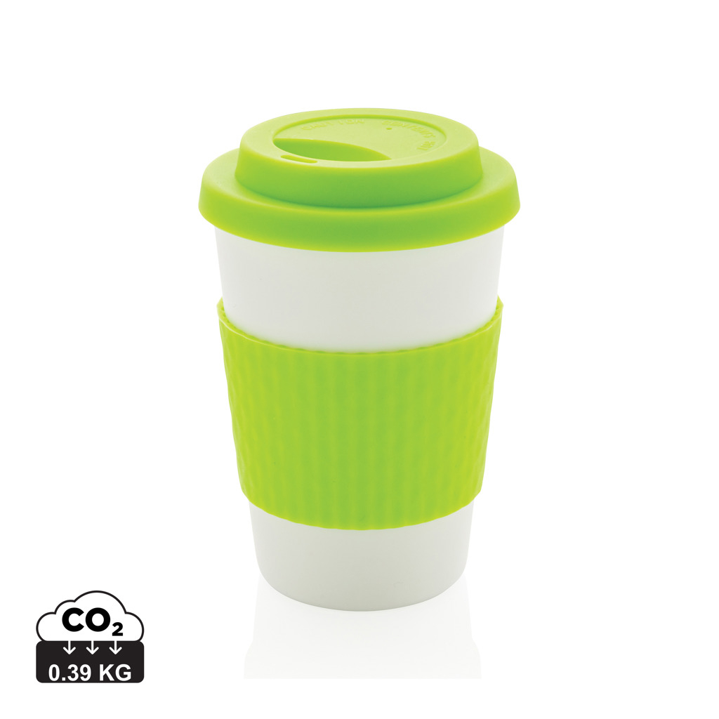 Mug publicitaire en PP recyclable 270 ml Vert