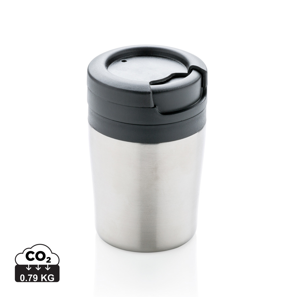 Tasse à café isotherme publicitaire 160 ml - To Go Argent