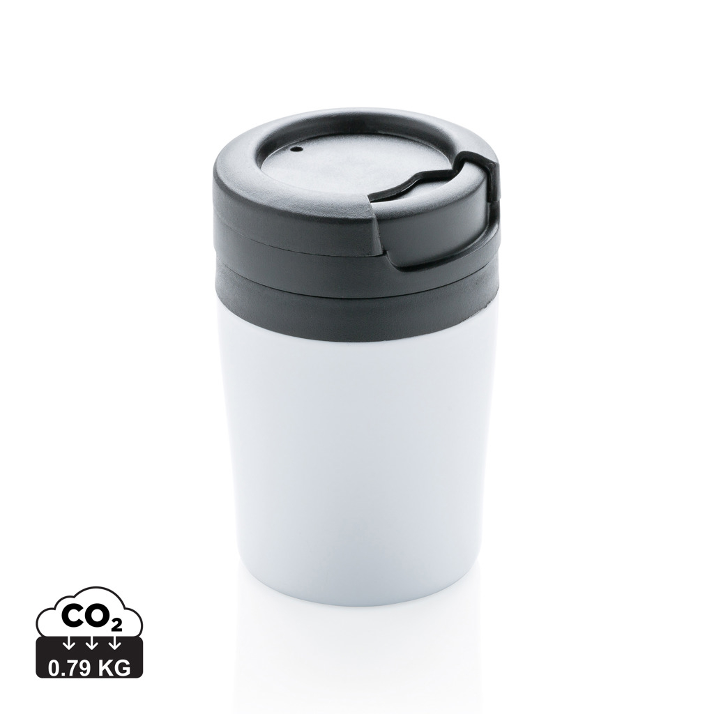Tasse à café isotherme publicitaire 160 ml - To Go Blanc
