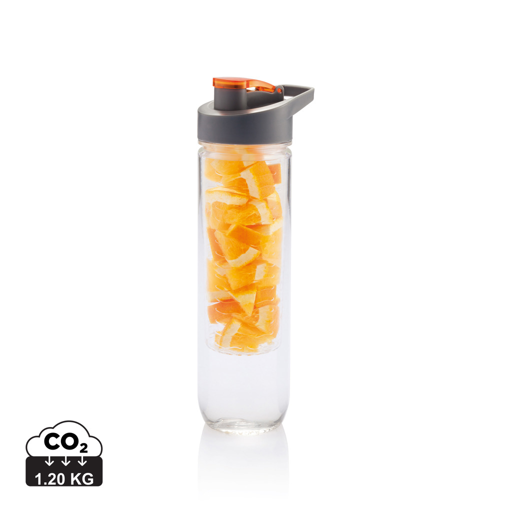 Bouteille à infusion publicitaire 800 ml Orange