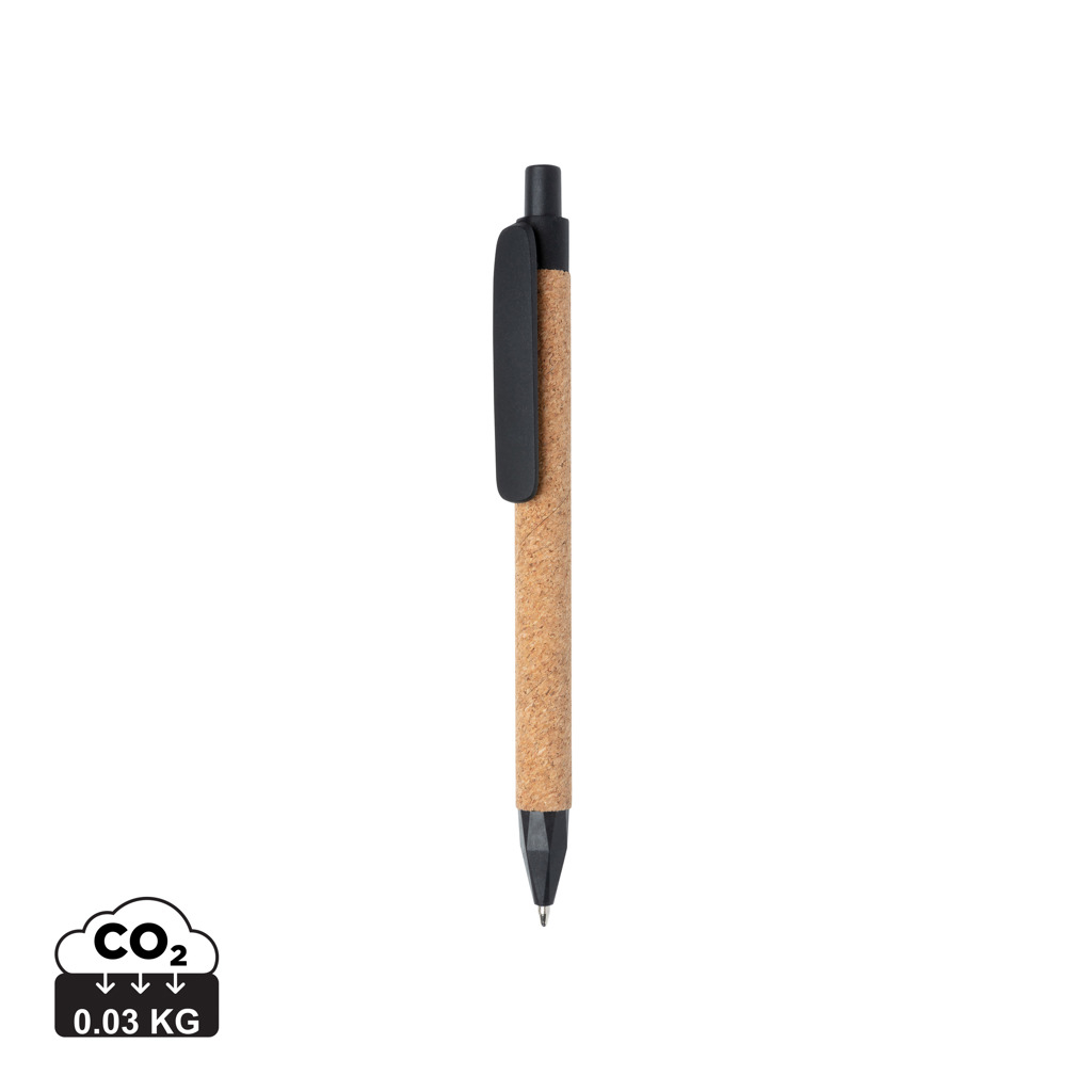 Stylo éco-responsable publicitaire Noir