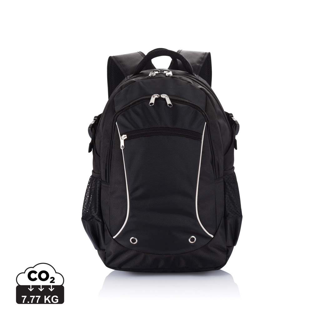 Sac à dos publicitaire pour ordinateur 15.6" Denver Noir
