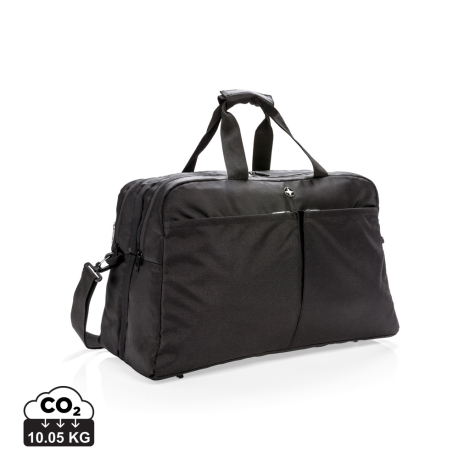 Sac de sport publicitaire avec ouverture type valise Swiss Peak RFI