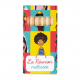 Etui publicitaire 4, 6 ou 12 crayons de couleur 8.7 cm