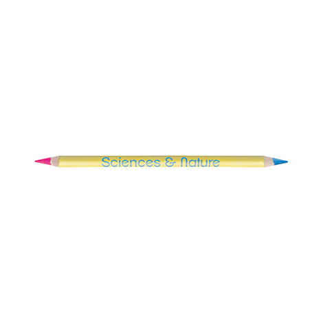 Crayon publicitaire vernis couleur fluo/fluo
