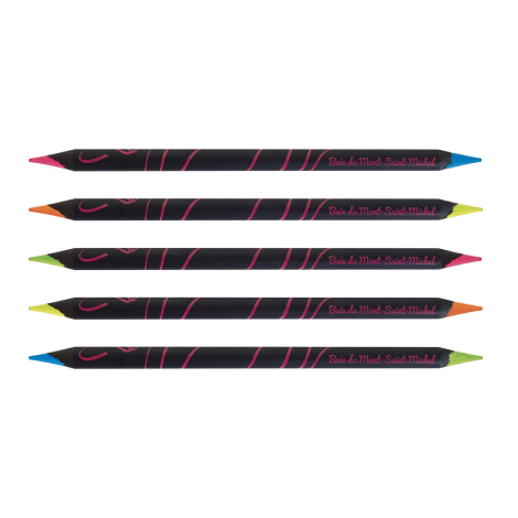 Crayon publicitaire Prestige Black fluo/fluo