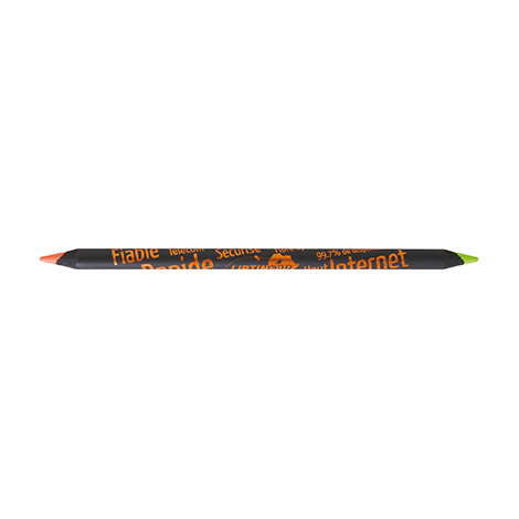 Crayon publicitaire Prestige Black fluo/fluo