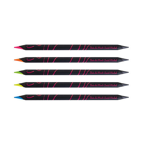 Surligneur publicitaire Prestige Black graphite/fluo