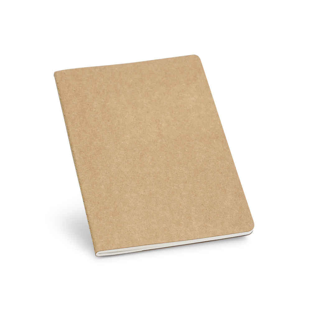 Bloc note personnalisable en carton recyclé Naturel