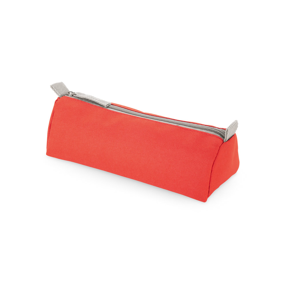 Trousse à crayon promotionnelle en polyester Rouge