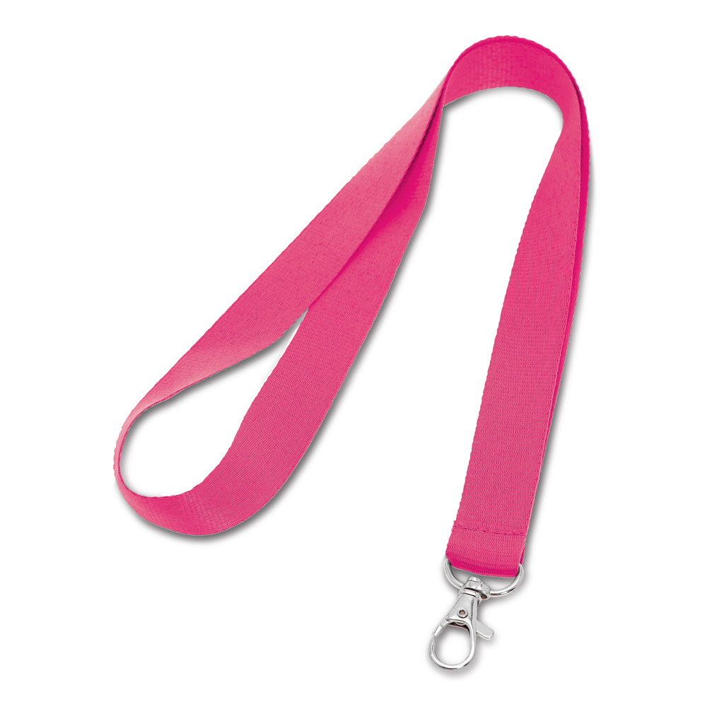 Lanyard personnalisable basique Rose
