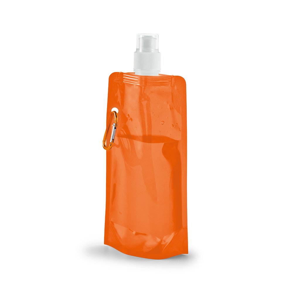 Gourde publicitaire pliable 460 ml Orange