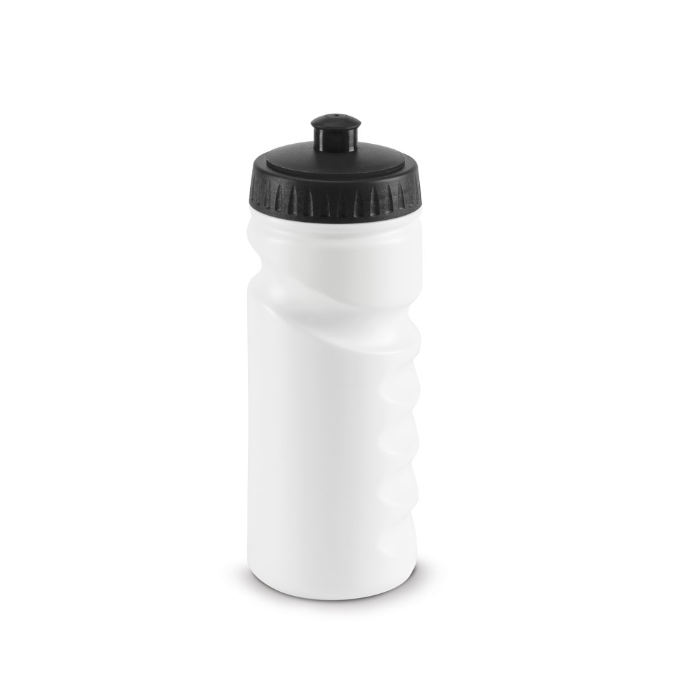 Gourde en plastique publicitaire 530 ml Noir