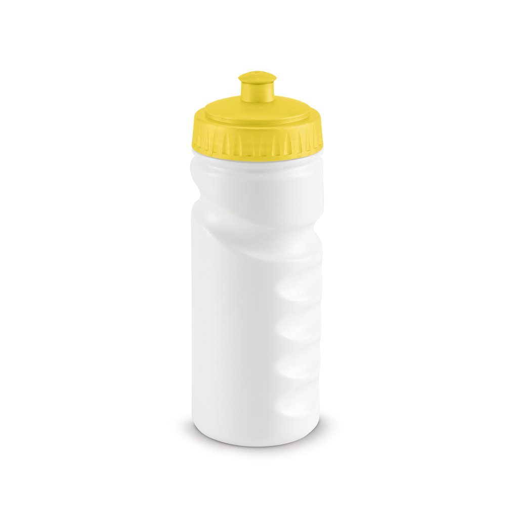 Gourde en plastique publicitaire 530 ml Jaune