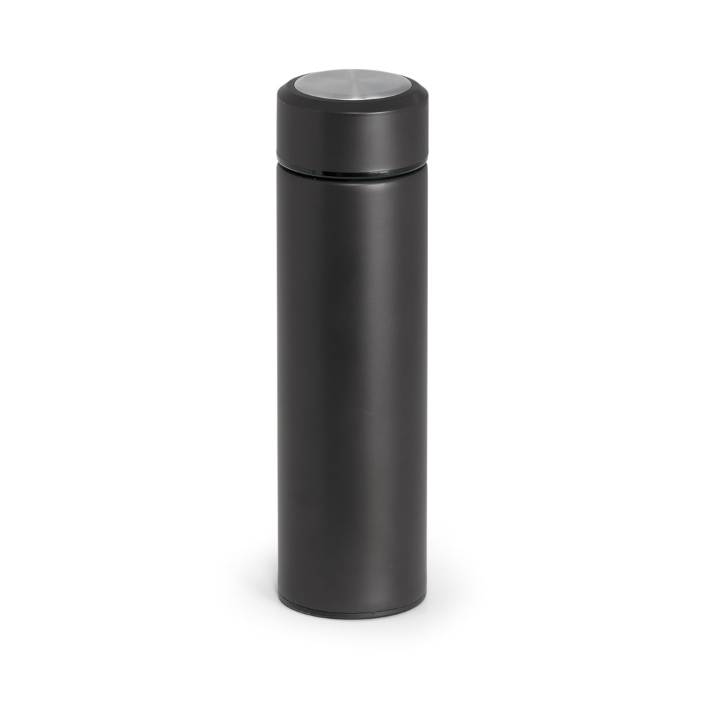Bouteille avec infuseur à thé publicitaire 470 ml Noir