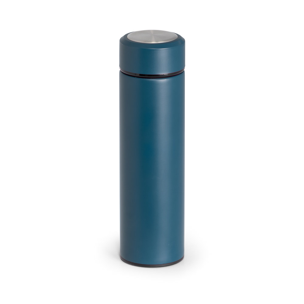Bouteille avec infuseur à thé publicitaire 470 ml Bleu