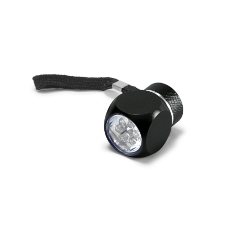 Lampe de poche publicitaire 6 LEDs avec pile