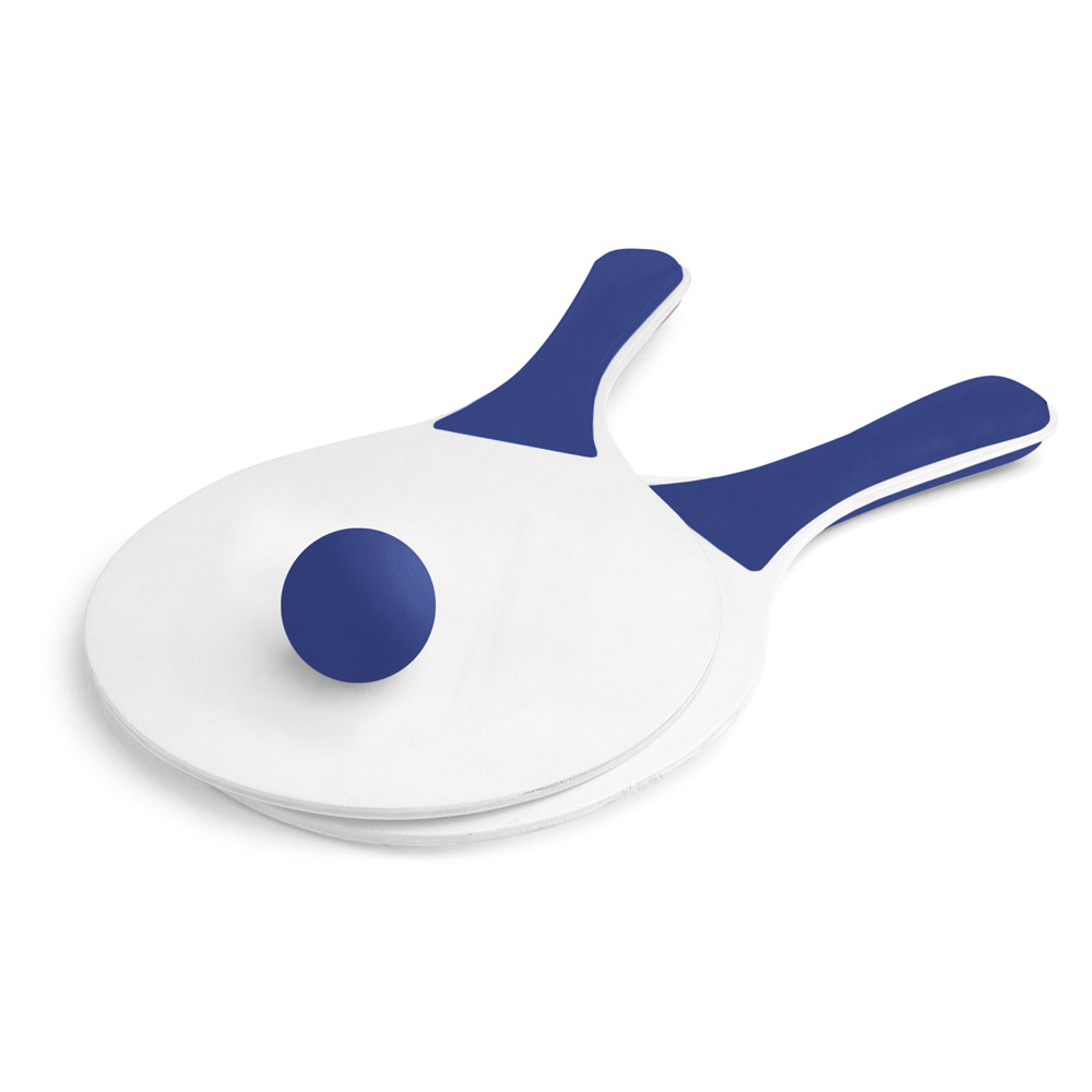 Raquettes de plage promotionnelles Bleu