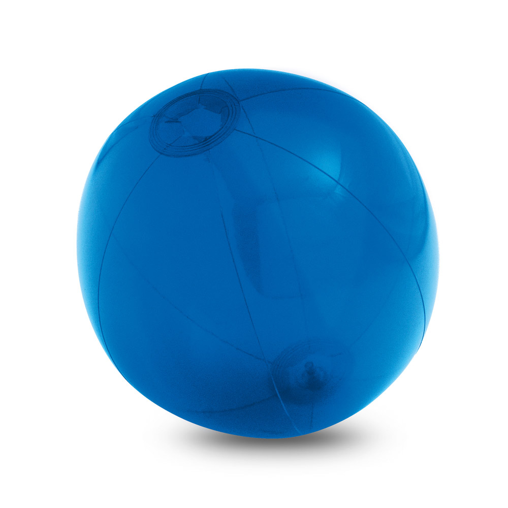Ballon gonflable promotionnel translucide Bleu