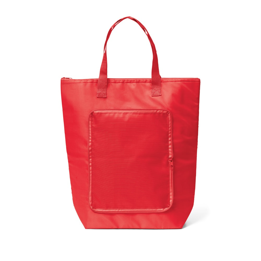 Sac thermique publicitaire pliable Rouge