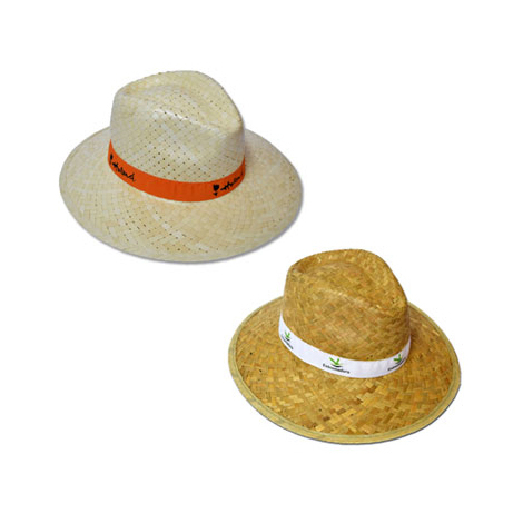 Chapeau de paille promotionnel INDIANA CLARO