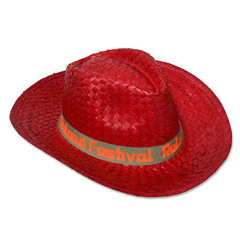 Chapeau de paille personnalisable - BASSIC COLORES