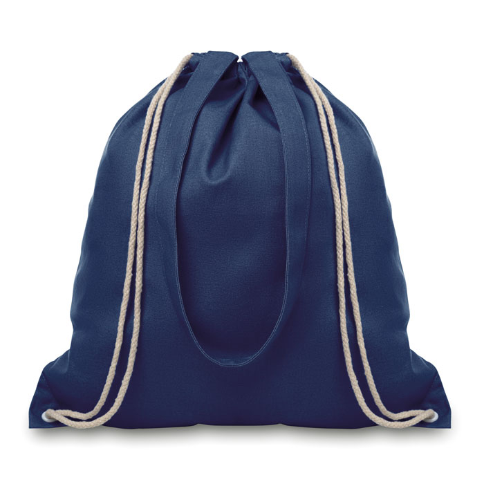 Sac shopping promotionnel - Moira - coton 220 gr/m² Bleu