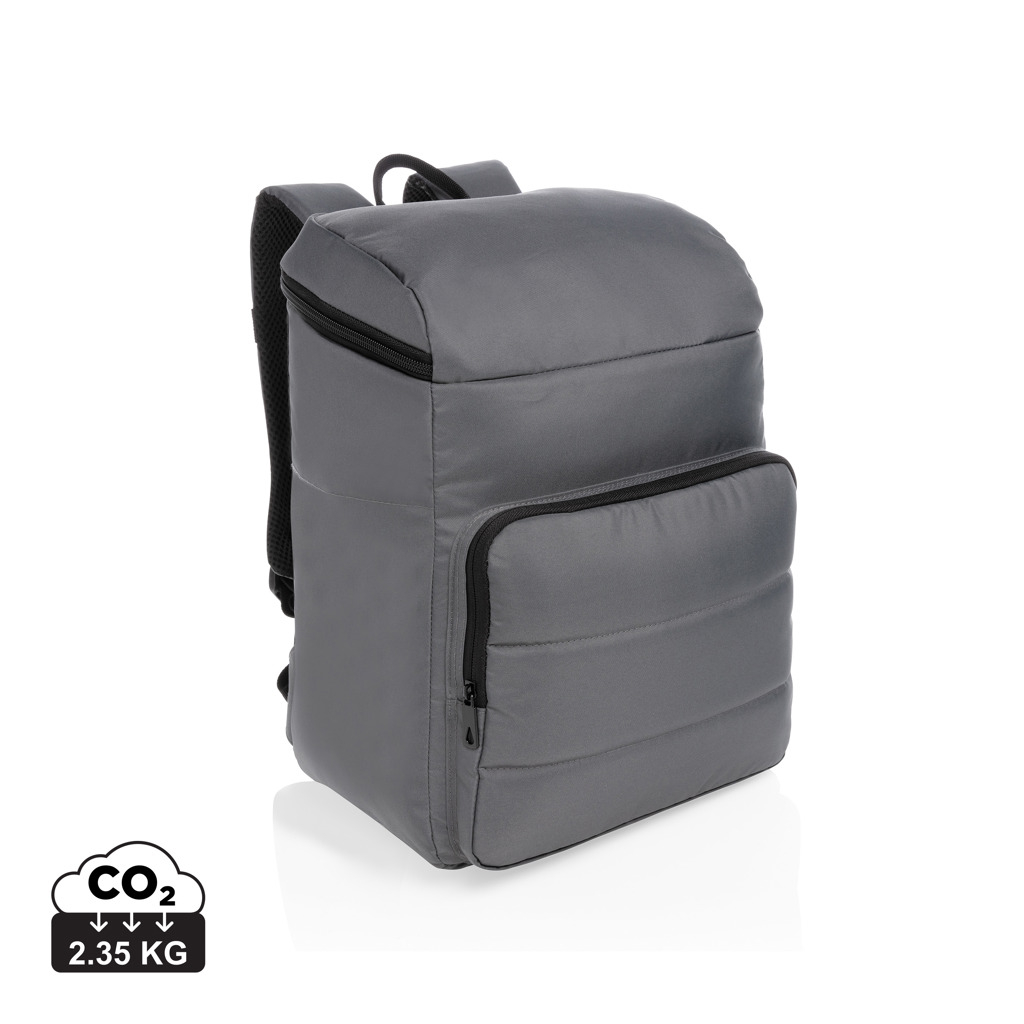Sac à dos isotherme publicitaire Impact en rPET anthracite