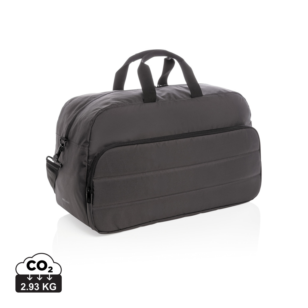 Sac weekend publicitaire Impact en rPET Noir