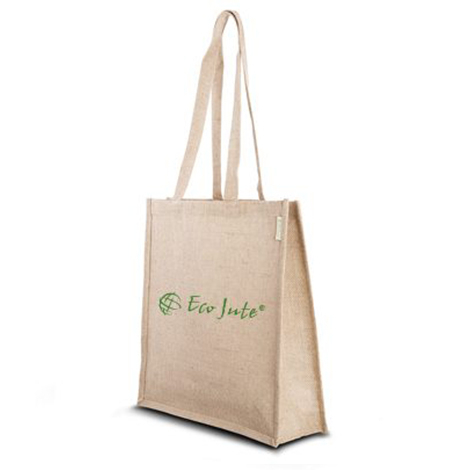 Sac bandoulière promotionnel en jute - Basic