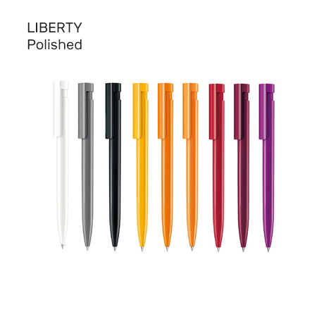 Stylo à bille publicitaire - Liberty Polished