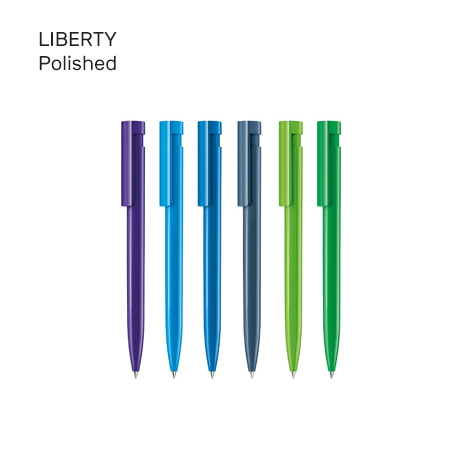 Stylo à bille publicitaire - Liberty Polished