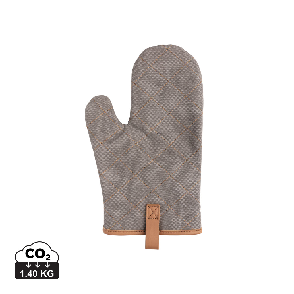 Manique personnalisée en toile Deluxe Gris