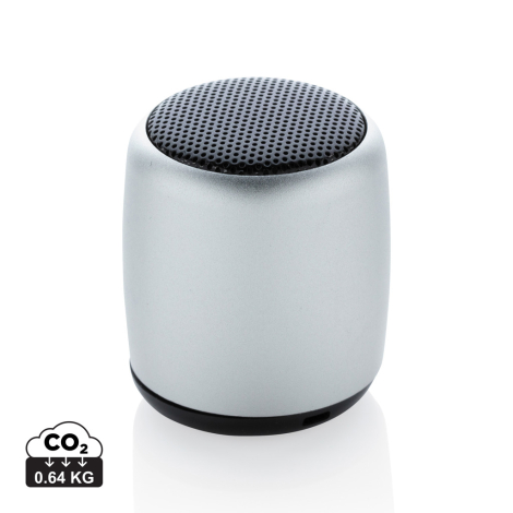 Mini enceinte personnalisée sans fil en aluminium