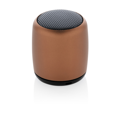 Mini enceinte sans fil personnalisable en aluminium - XD Collection.