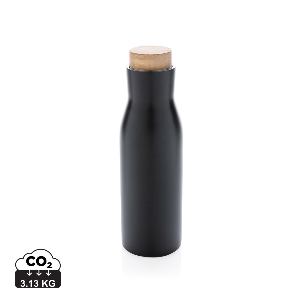 Bouteille isotherme et étanche publicitaire 500 ml Noir