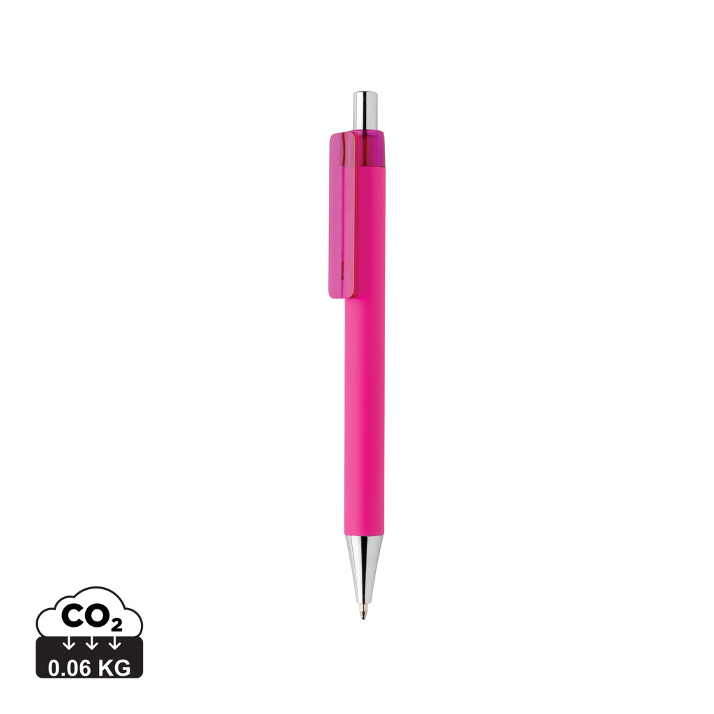 Stylo publicitaire finition gomme X8 Rose