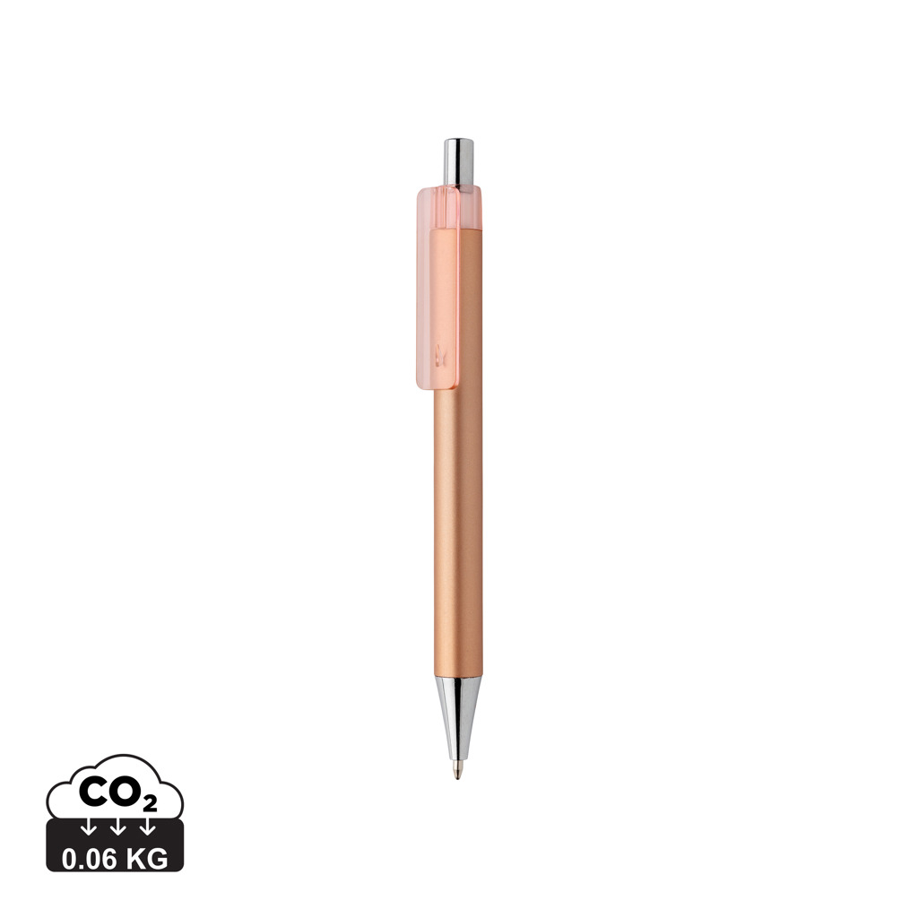 Stylo publicitaire finition métallique X8 Marron