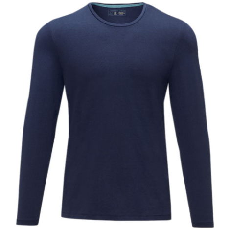 T-shirt coton bio publicitaire manches longues homme 200g PONOKA