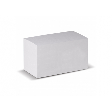Cube papier publicitaire rectangulaire 15 x 8 cm
